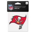 ADESIVO WINCRAFT LOGO SQUADRA NFL 10 X 10 CM  TAMPA BAY BUCCANEERS