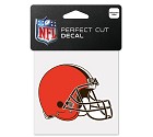 ADESIVO WINCRAFT LOGO SQUADRA NFL 10 X 10 CM  CLEVELAND BROWNS