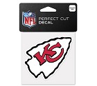 ADESIVO WINCRAFT LOGO SQUADRA NFL 10 X 10 CM  KANSAS CITY CHIEFS