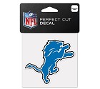 ADESIVO WINCRAFT LOGO SQUADRA NFL 10 X 10 CM  DETROIT LIONS