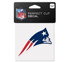 ADESIVO WINCRAFT LOGO SQUADRA NFL 10 X 10 CM  NEW ENGLAND PATRIOTS