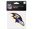 ADESIVO WINCRAFT LOGO SQUADRA NFL 10 X 10 CM  BALTIMORE RAVENS