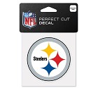 ADESIVO WINCRAFT LOGO SQUADRA NFL 10 X 10 CM  PITTSBURGH STEELERS