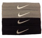 ACCESSORIO NIKE H&A DRYFIT BICEP BANDS  NERO/GRIGIO