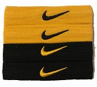 ACCESSORIO NIKE H&A DRYFIT BICEP BANDS  GIALLO/NERO