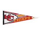 STENDARDO LANA WINCRAFT 600200 PREMIUM PENNANT  KANSAS CITY CHIEFS