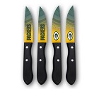 SET COLTELLI NOVELTY 990001 STEAK KNIFES 4 PCS  GREEN BAY PACKERS
