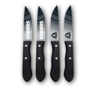 SET COLTELLI NOVELTY 990001 STEAK KNIFES 4 PCS  OAKLAND RAIDERS