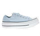 SCARPA CONVERSE ALL STAR CHUCK TAYLOR OX LIFT LTD W  AZZURRO