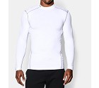 MAGLIA UNDER ARMOUR 1265648 COLDGEAR MOCK  BIANCO