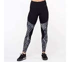 PANTALONE NIKE 933453 W PWR TGHT FLUTTER  NERO