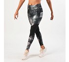 PANTALONE NIKE 933779 W LEGGINS POWER  NERO GRIGIO