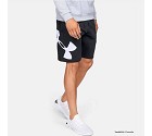 PANTALONE UNDER ARMOUR 1329747 RIVAL LOGO  NERO