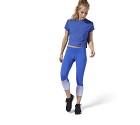 PANTALONE REEBOK CROSSFIT DQ0028 W RC LUX 3/4  BLU ROYAL