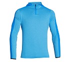 FELPA UNDER ARMOUR CP LW HOODED 1/4 ZIP 1271955  AZZURRO