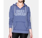 FELPA UNDER ARMOUR 1283253 FLEECE POPOVER DONNA  AZZURRO