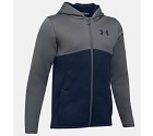 FELPA UNDER ARMOUR 1299347 KIDS FULL ZIP  BLU