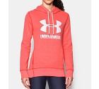 FELPA UNDER ARMOUR 1302360 FAVORITE FLEECE  ROSSO