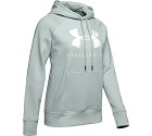 FELPA UNDER ARMOUR RIVAL FLEECE DONNA 1348550  VERDE