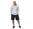 FELPA REEBOK CROSSFIT DH3700 ANVIL PULLOVER  GRIGIO