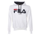 FELPA FILA 392024 CAPPUCCIO COTONE  BIANCO