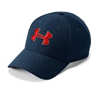 CAPPELLO UNDER ARMOUR 1305038 PRINTED BLITZING 3.0  BLU NAVY