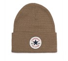 CAPPELLO CONVERSE CT ALL STAR BEANIE  MARRONE