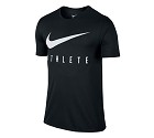 TSHIRT NIKE 739420 DRY TEE ATHLETE  NERO