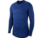 TSHIRT NIKE 929723 THERMA TOP LS  BLU ROYAL