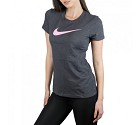 TSHIRT NIKE AQ3212 W DRY CREW  ANTRACITE