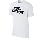 TSHIRT NIKE JDI SWOOSH AR5006 100  BIANCO