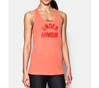 TSHIRT UNDER ARMOUR 1290612 W THREADBORNE TRAIN  ARANCIONE