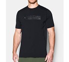 TSHIRT UNDER ARMOUR 1292648 FITTED GRAPHOIC  NERO