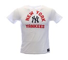 TSHIRT MAJESTIC MNY1915WB NEW YORK YANKEES  BIANCO