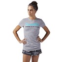 TSHIRT REEBOK CROSSFIT CF5766 SPEEDWICK F.E.F.  GRIGIO