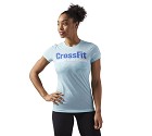 TSHIRT REEBOK CROSSFIT CF5769 SPEEDWICK F.E.F.  AZZURRO