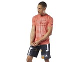 TSHIRT REEBOK CROSSFIT D94897 RC BURNOUT  ARANCIONE