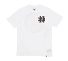 TSHIRT 47 BRAND BACKER ECHO NOTRE DAME  BIANCO