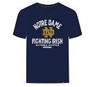TSHIRT_47_BRAND_IMPRINT_ECHO_NOTRE_DAME__BLU_NAVY