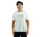 TSHIRT TYR BIG LOGO TRIBLEND USSTMC3A  PANNA