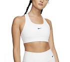 TOP SPORTIVO NIKE SWOOSH MED BV3636 100   BIANCO