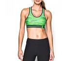 TOP SPORTIVO UNDER ARMOUR W STOCK RUNNING  VERDE FLUO