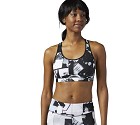 TOP SPORTIVO REEBOK CROSSFIT CF0149 HIGH SUPPORT  BIANCO/NERO