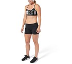 TOP SPORTIVO REEBOK CROSSFIT DU5097 W GRAPHIC SKINNY  NERO