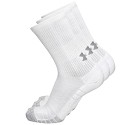 CALZA UNDER ARMOUR HEATGEAR CREW 1346751 3 PAIA  BIANCO