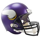 CASCO RIDDELL VSR4 REPLICA  MINNESOTA VIKINGS