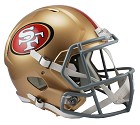 CASCO RIDDELL REVO SPEED REPLICA  SAN FRANCISCO 49ERS