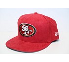 CAPPELLO NEW ERA 9FIFTY TEAM SUEDE NFL  SAN FRANCISCO 49ERS