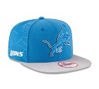 CAPPELLO NEW ERA NFL 9FIFTY SIDELINE 16  DETROIT LIONS