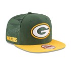 CAPPELLO NEW ERA NFL 9FIFTY SIDELINE 16  GREEN BAY PACKERS